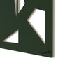 Wallity Mystic Grace - APT819 56 Escultura de Pared de Metal Plata